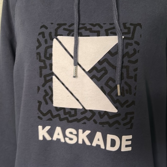 Kaskade Blue Hoodie Merch size M - Picture 3 of 7